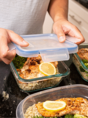 haftalık yemek hazırlığı (meal prep) menüsü